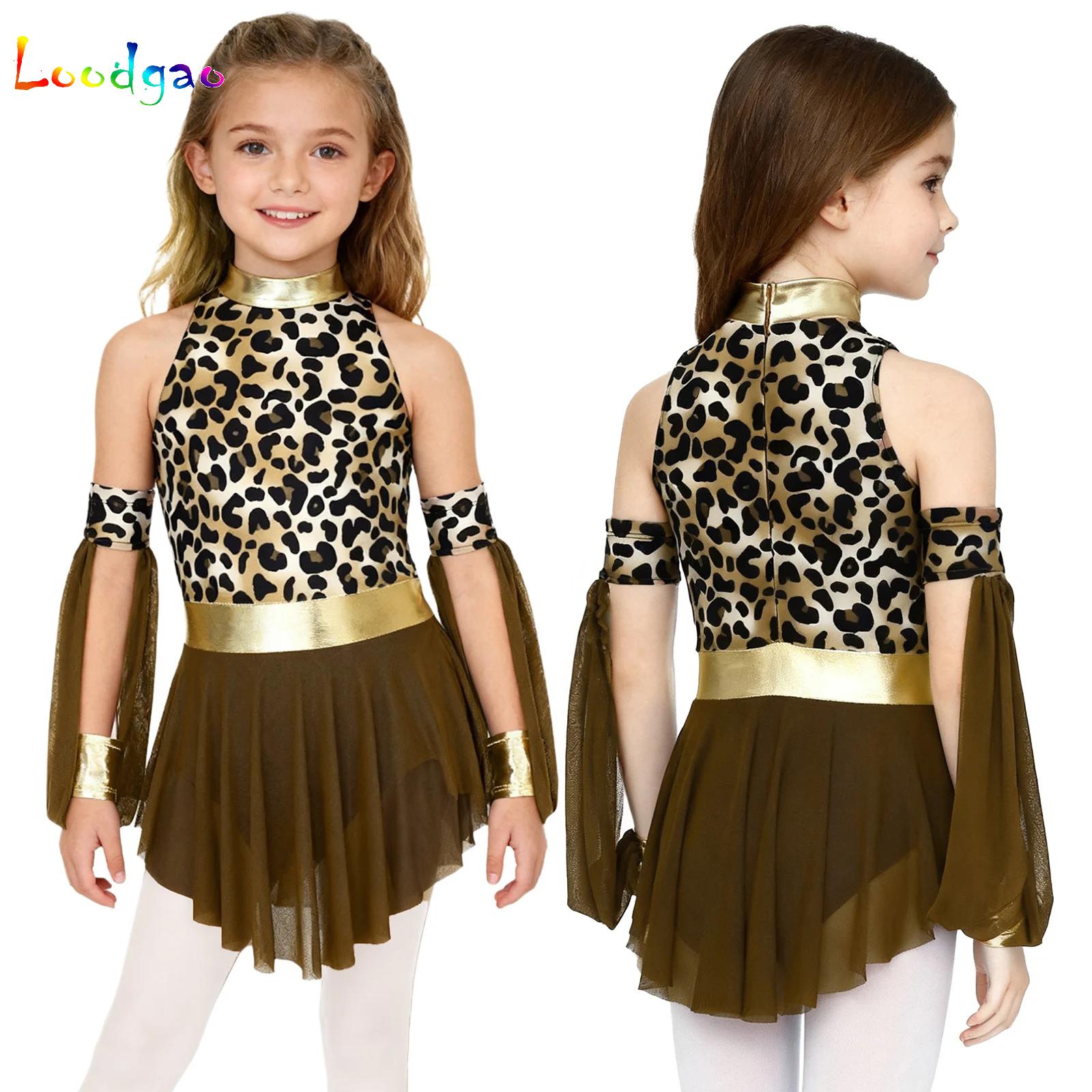 Summer Clothing For Kids Girls - Kinder Leopard Savage Caveman Croods Primitive