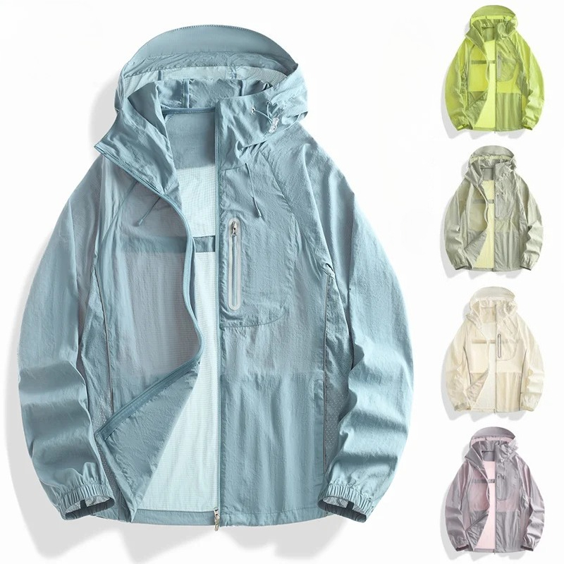 Yours Clothing Summer Jackets - Sommer-Sonnenschutzkleidung für Männer und Frauen, leichte,