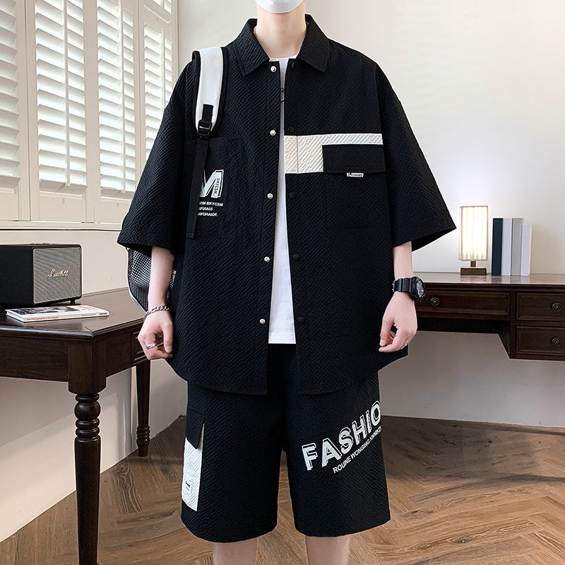 Summer Youth Clothing - Modische Herren-Sets: Oberteile & Shorts, Zweiteiliger