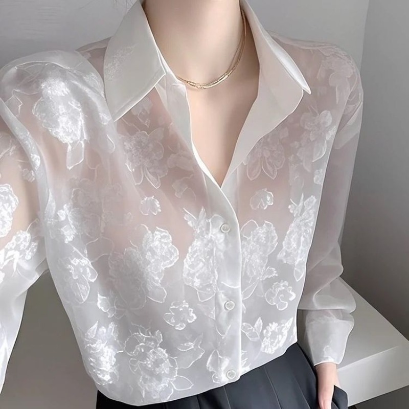 Summer Youth Clothing - Bluse für Damen Sommerlicher Sonnenschutz Charakteristisch