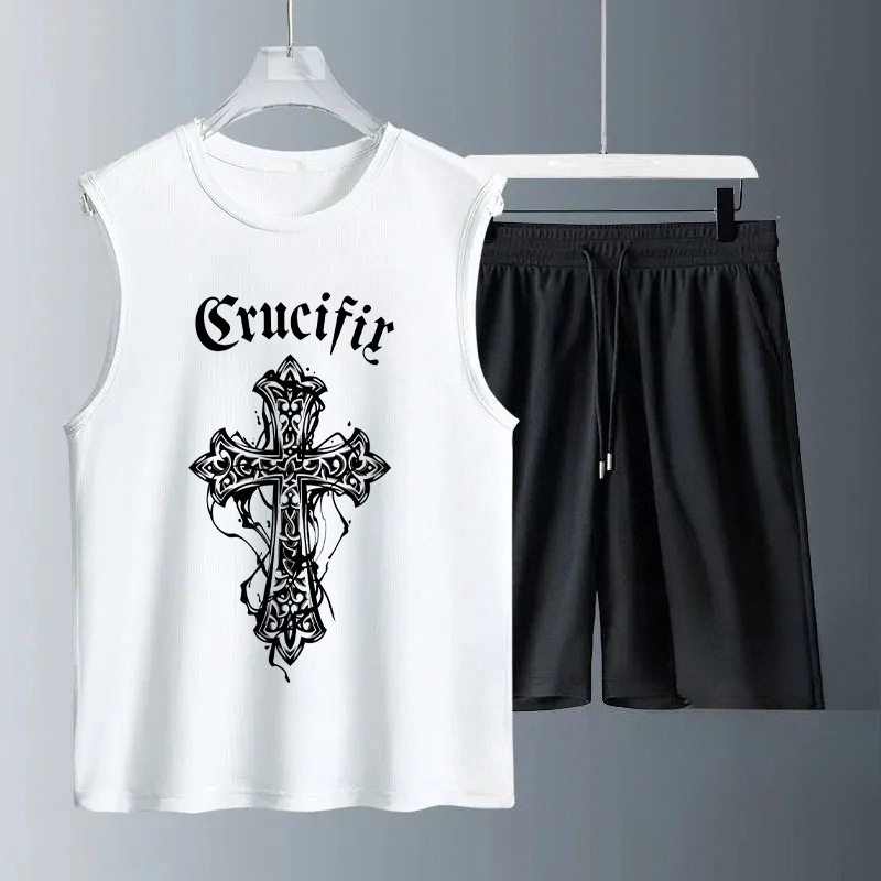 Summer Youth Clothing - Herren-Tanktop-Sets 2026 Sommer Schnelltrocknende Sportanzüge Sportliche