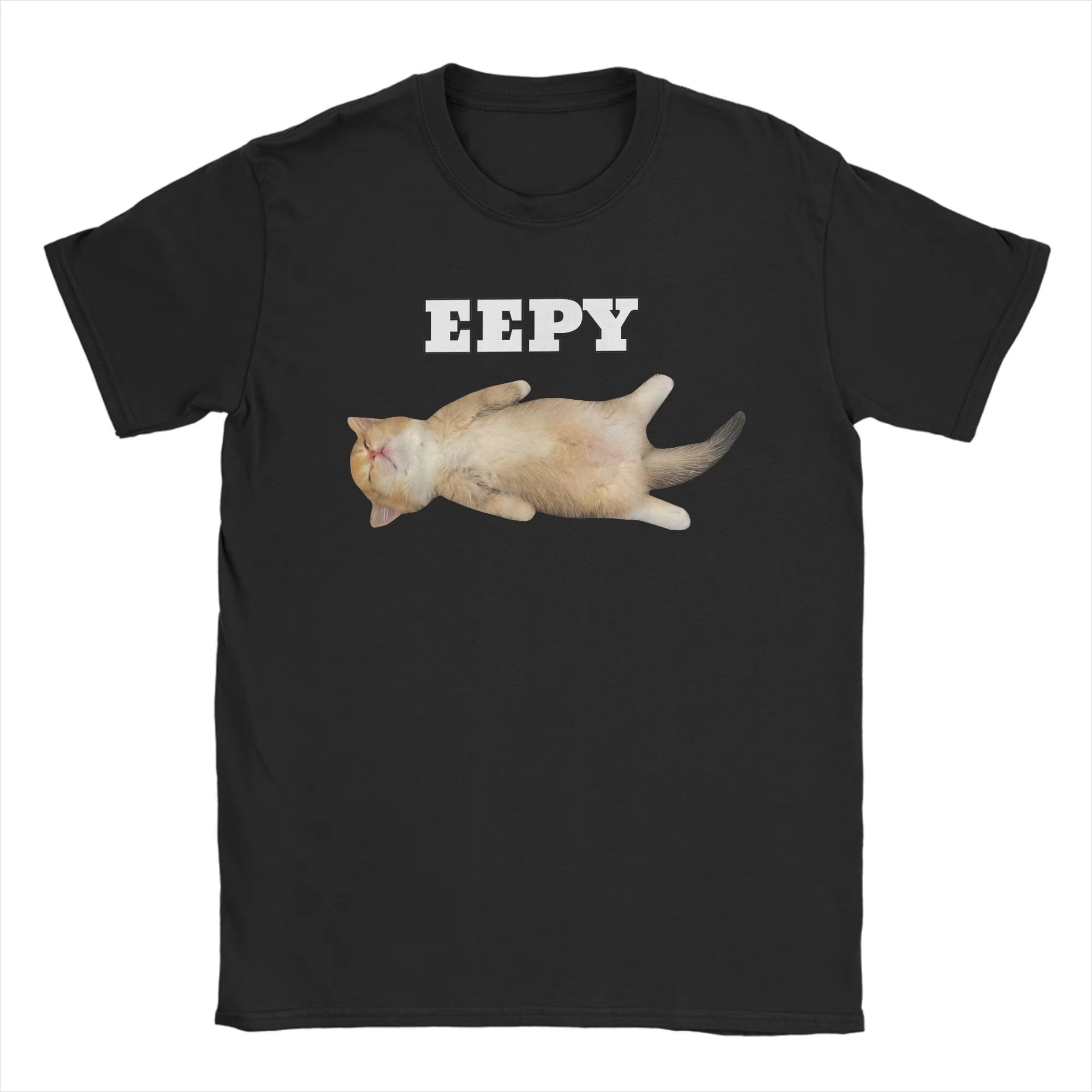 Summer Clothing Gif - 2026 Heißes Neues Herren-T-Shirt: Eepy Cat