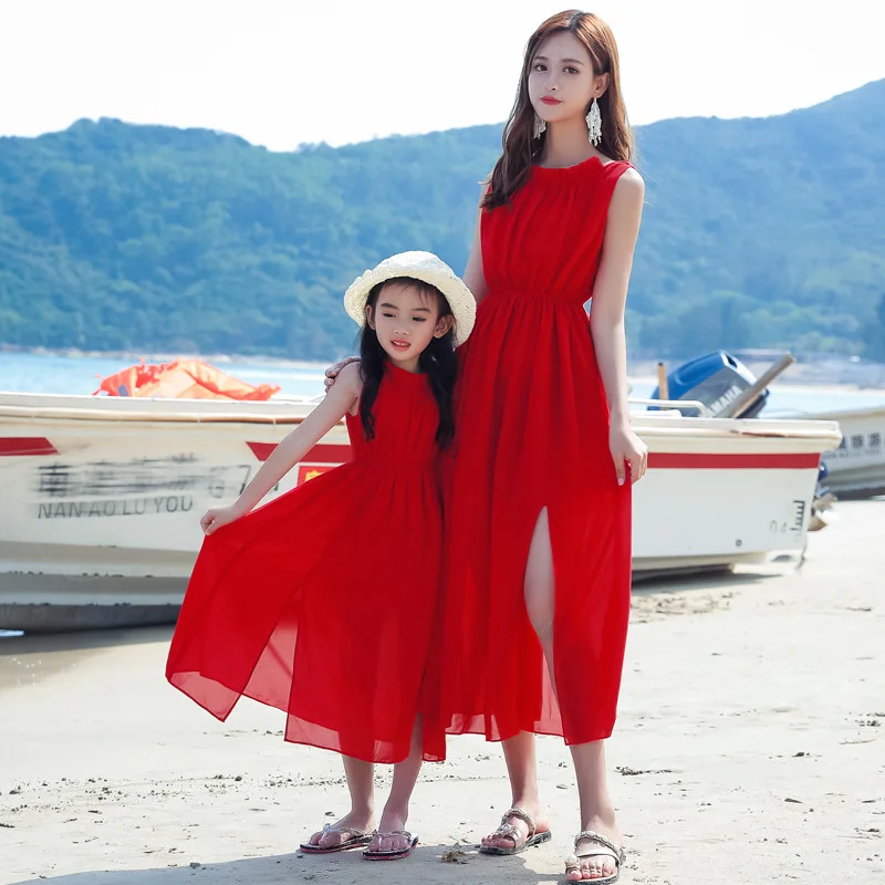 Kleid für Mama und Mädchen, Ba – Summer Clothing Baby Girl Bewertung und Preis