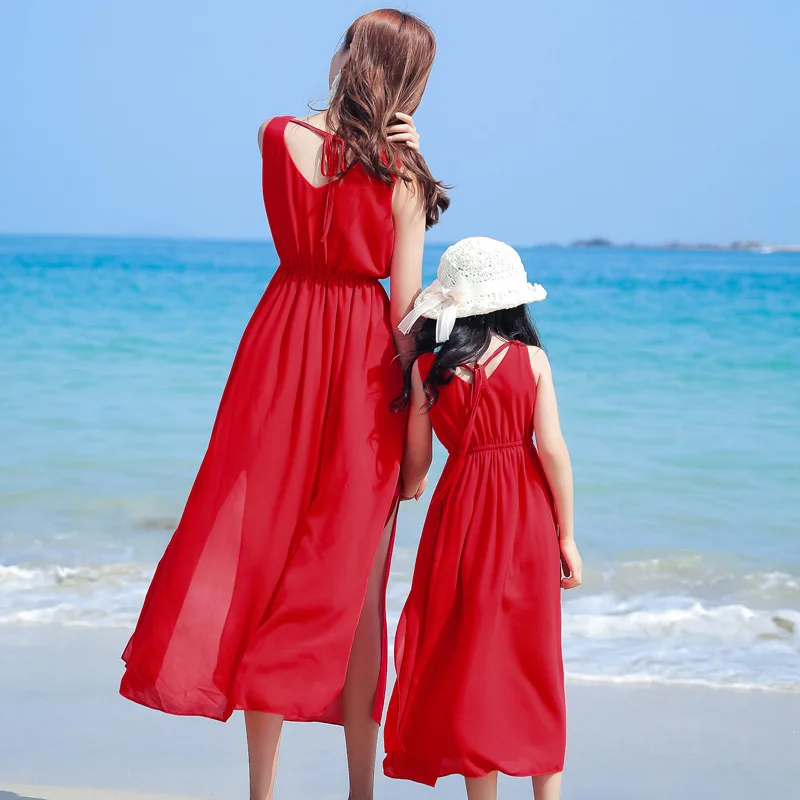 Kleid für Mama und Mädchen, Ba – Summer Clothing Baby Girl Bewertung und Preis