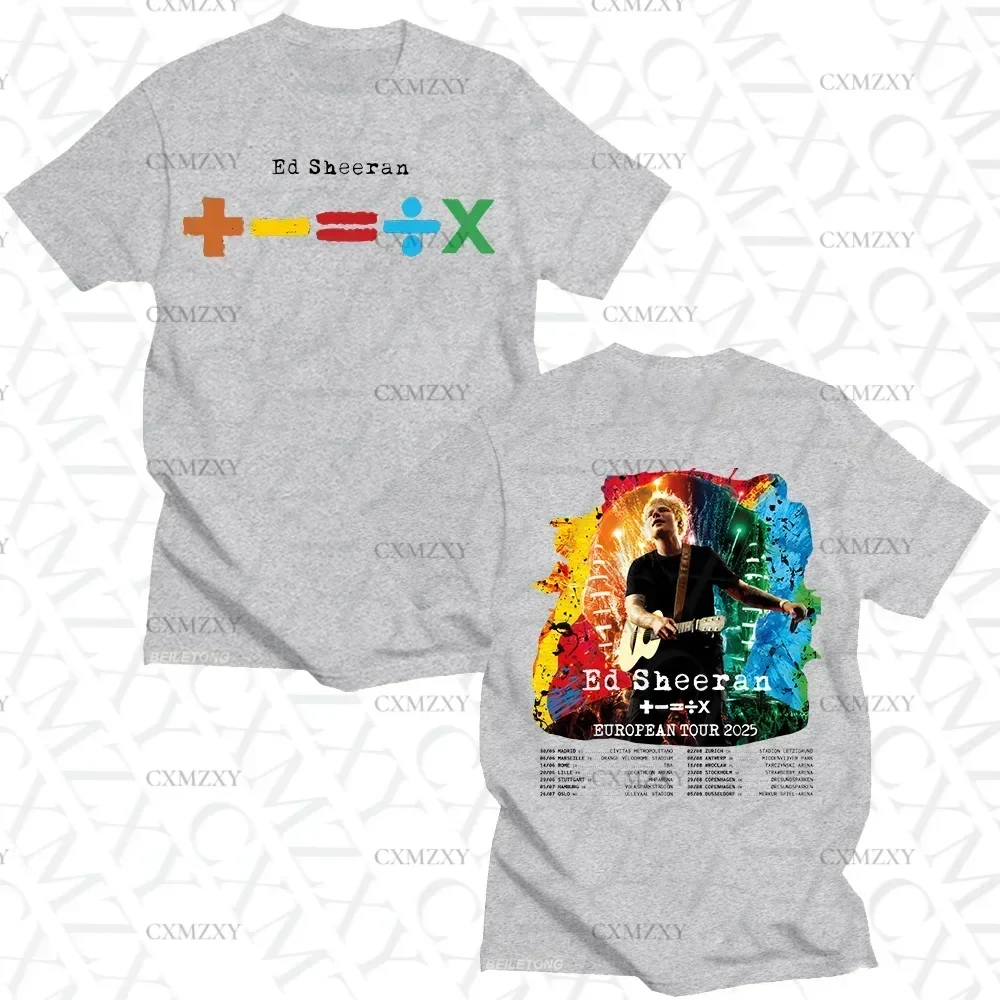 Ed Sheeran European Tour T-Shi – Summer Clothing Gif Bewertung und Preis