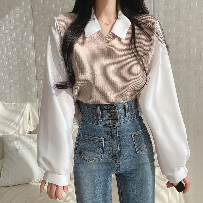 Sommer Bluse Frauen Koreanisch – Summer Youth Clothing Bewertung und Preis