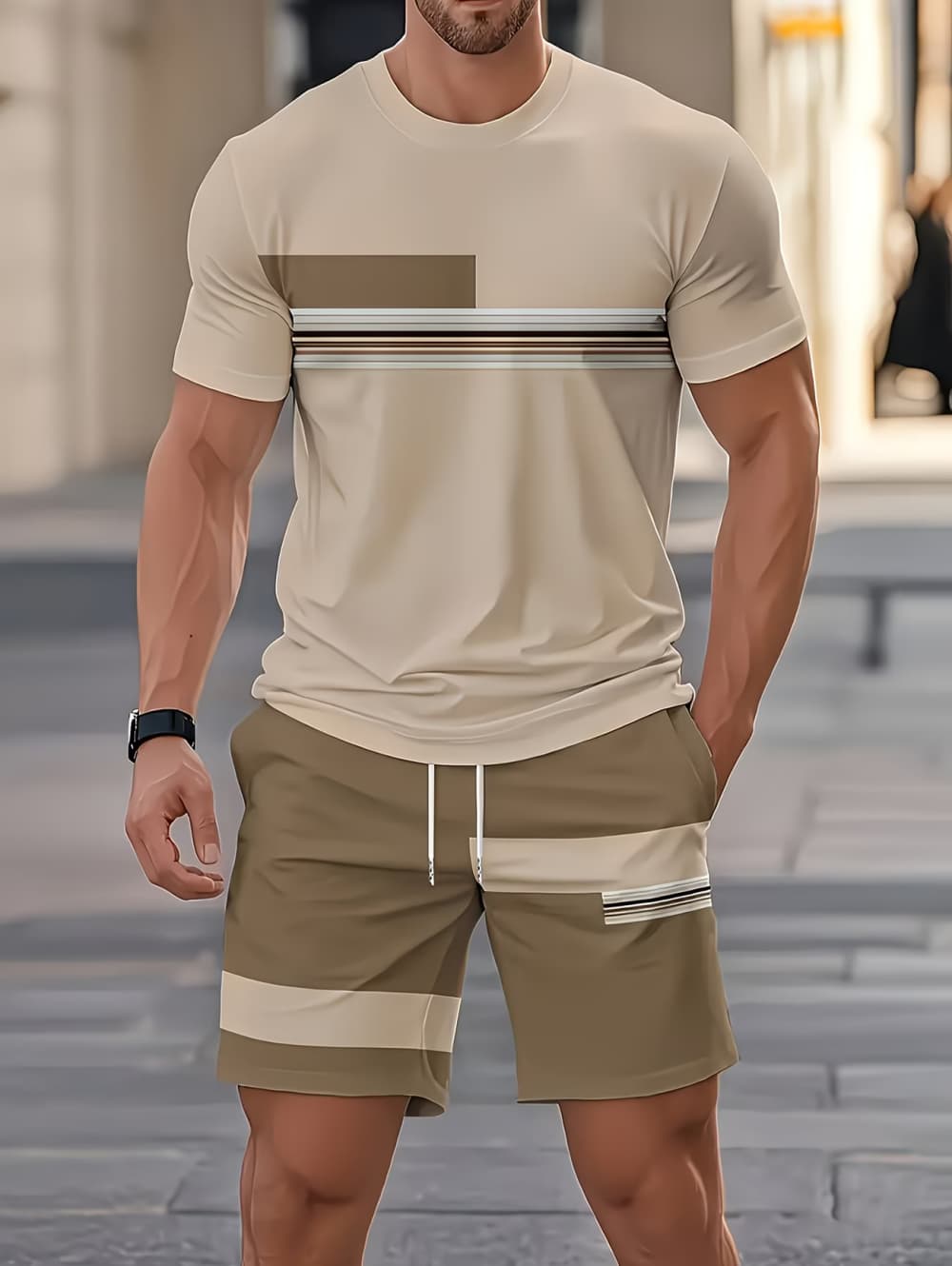 Herren-Sommer-Sets, lustiges 3 – Summer Youth Clothing Bewertung und Preis