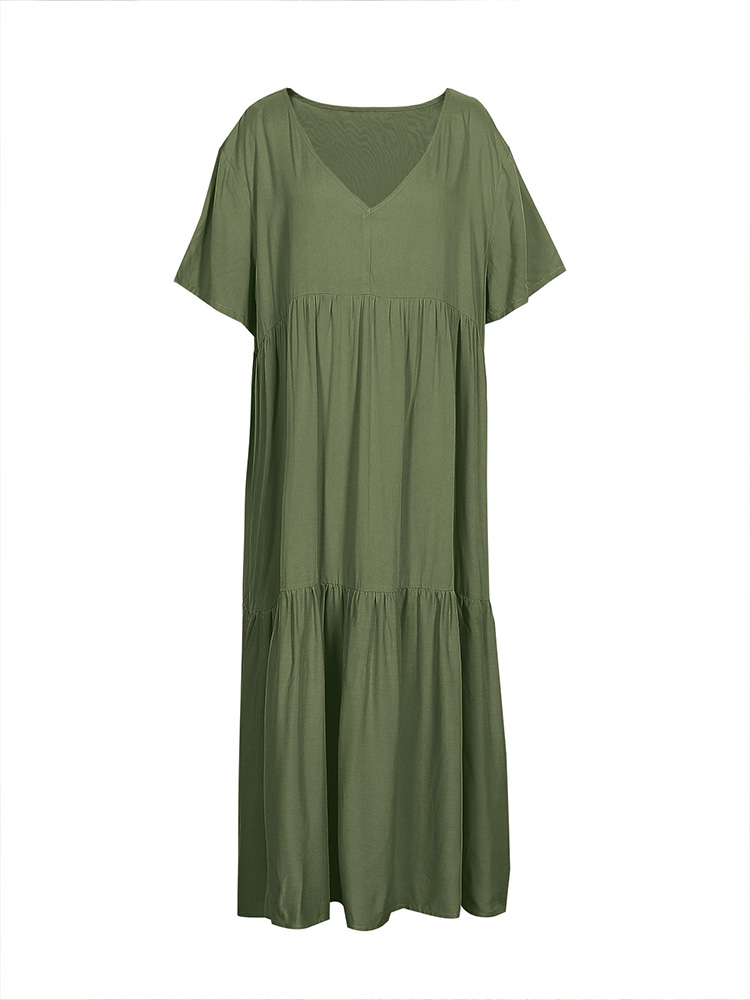 Plus Size Damen-Freizeitkleid  – Summer Clothing For Older Women Bewertung und Preis