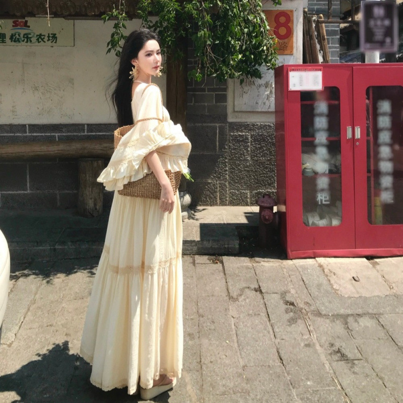 Neues Elegantes Kleid mit Quad – Summer Clothing For Older Women Bewertung und Preis