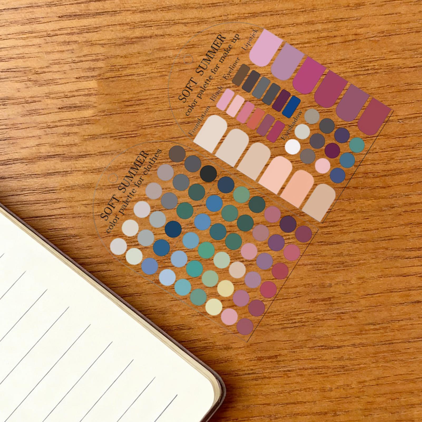 Weiche Sommer-Farbpalette-Kart – Summer Clothing Guide Bewertung und Preis