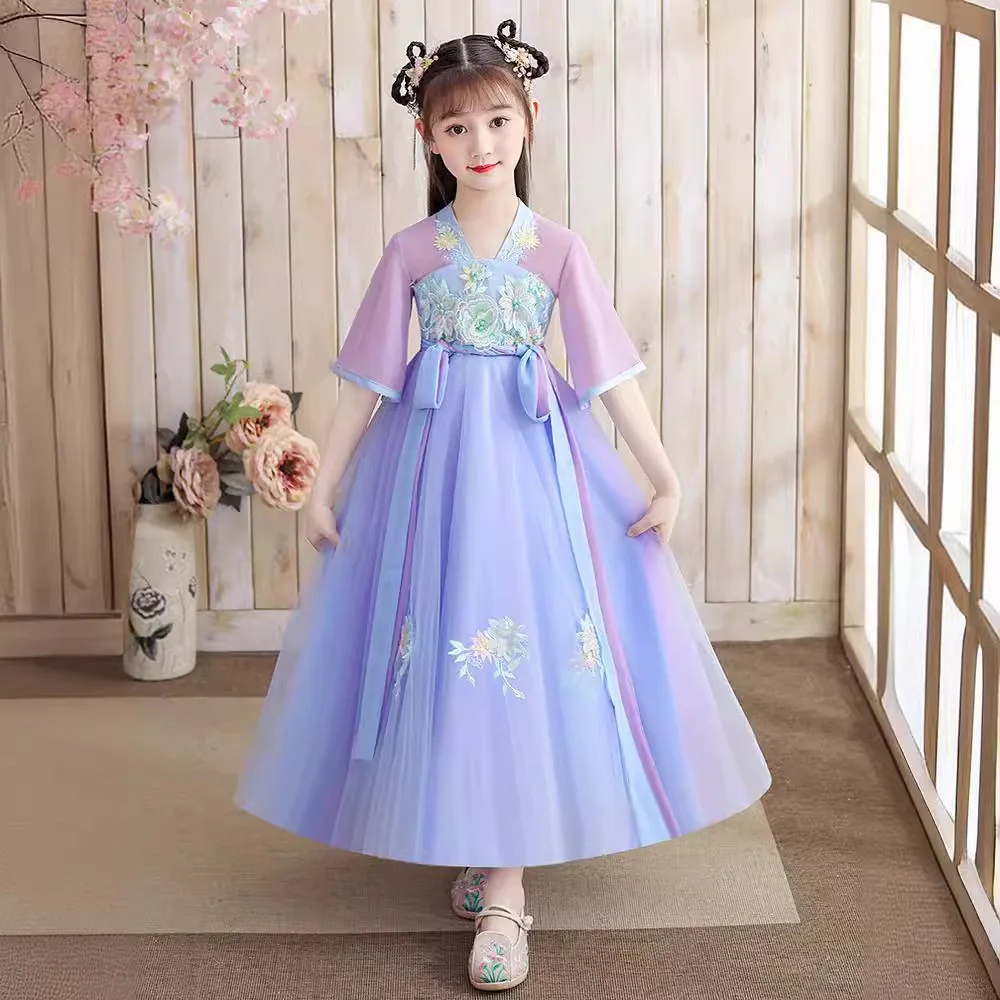 Sommer Kinder Hanfu Kleider Pr – Summer Clothing Baby Girl Bewertung und Preis