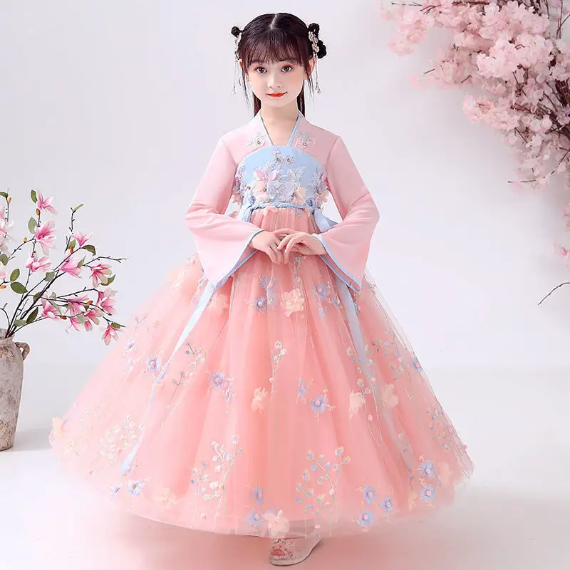 Sommer Kinder Hanfu Kleider Pr – Summer Clothing Baby Girl Bewertung und Preis