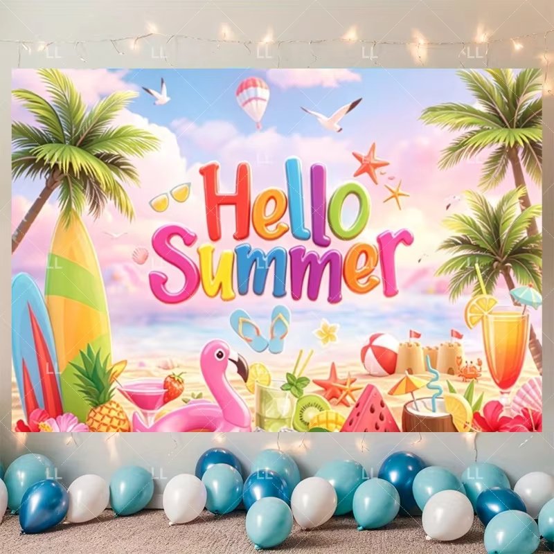 Sommer Hawaii Strandparty Deko – Summer Clothing Banner Bewertung und Preis