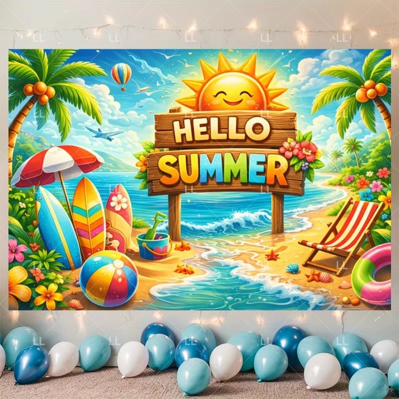 Sommer Hawaii Strandparty Deko – Summer Clothing Banner Bewertung und Preis
